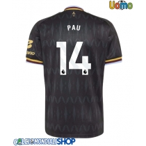 Maglie da calcio Aston Villa Pau Torres #14 Seconda Maglia 2026-27 Manica Corta